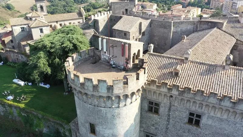 View of Orsini-Odescalchi Castle in Bracciano, Lazio