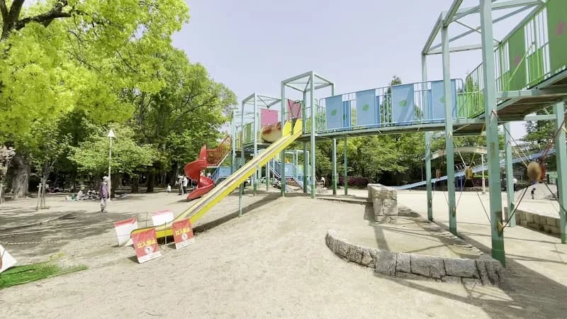 View of Osaka Castle Playground in Izumi, Osaka