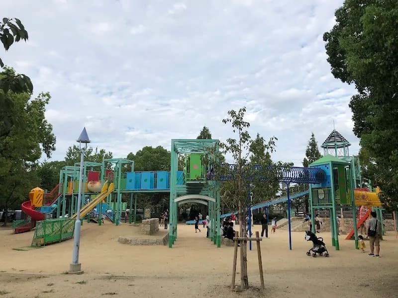 View of Osaka Castle Playground in Izumi, Osaka