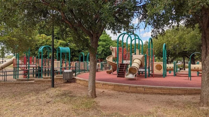 View of Oscar Rose Skate park in Abilene, TX