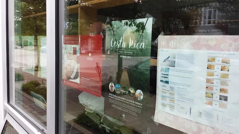 View of Osprey Village Market in Pitt Meadows, BC