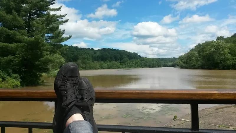 View of OTB at the North Park Boathouse in North Park, PA