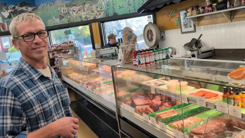 View of Otto's Sausage Kitchen & Meat Market in Woodstock, OR