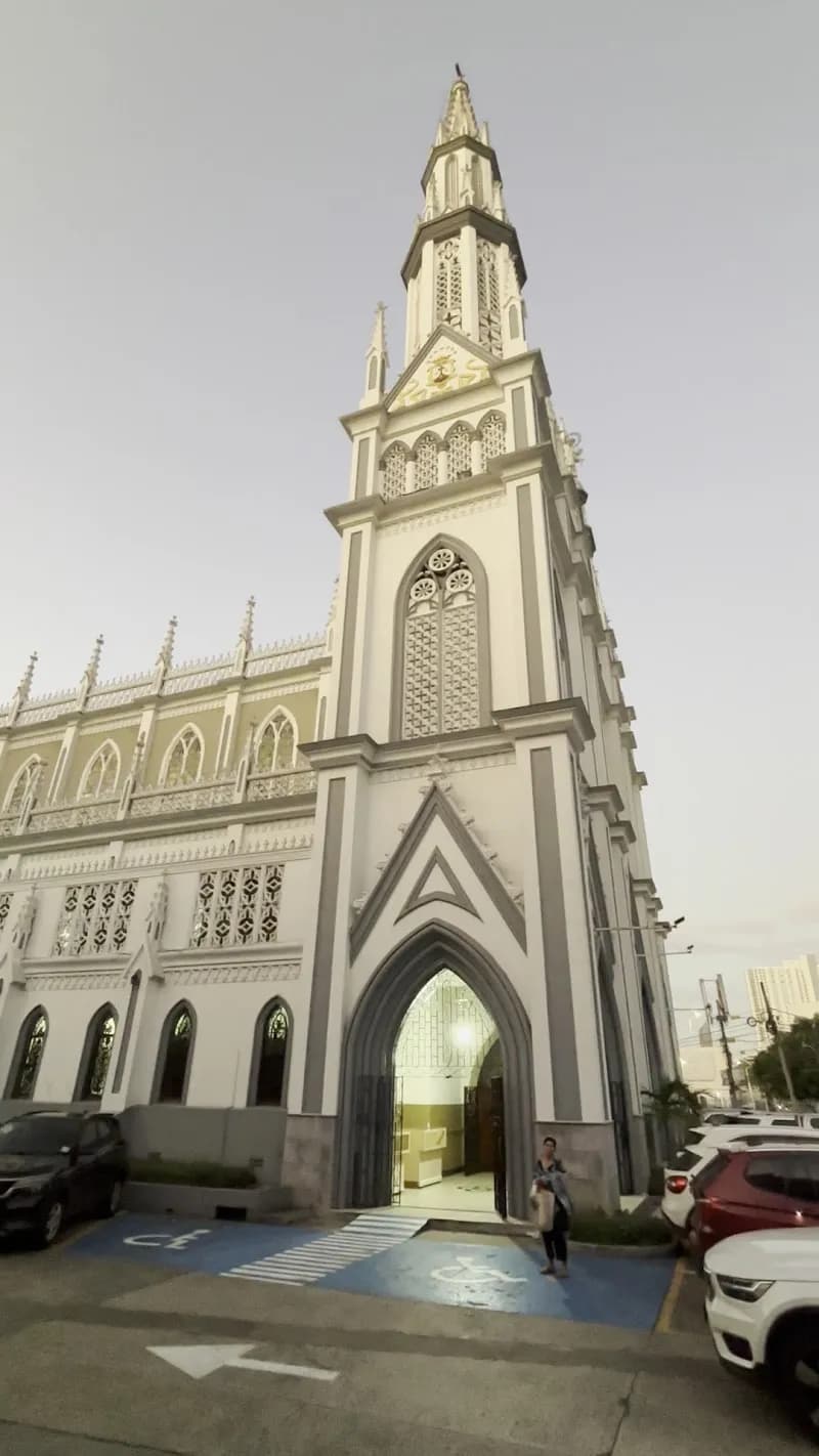 View of Our Lady of Mount Carmel Church in Panama City, PAN