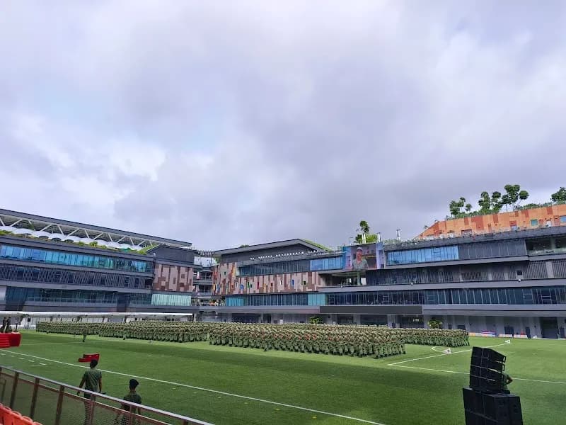 View of Our Tampines Hub in Tampines, SG