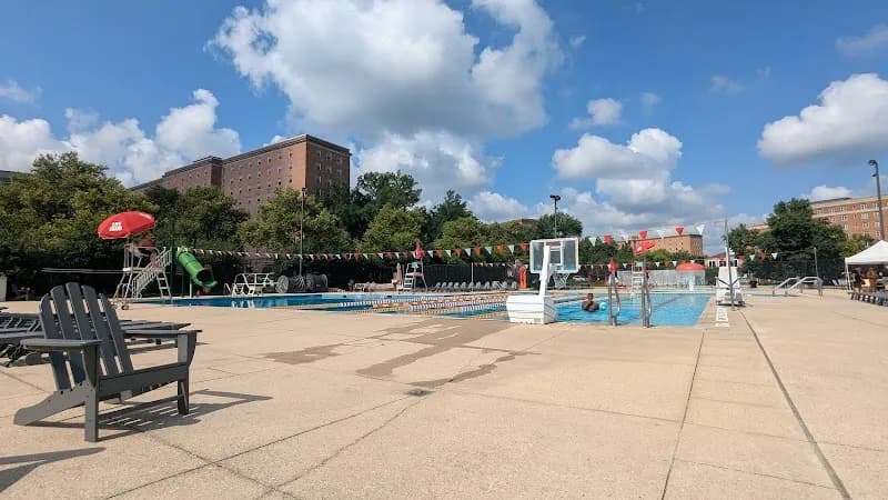 Outdoor Aquatic Center swimming pool in College Park, MD