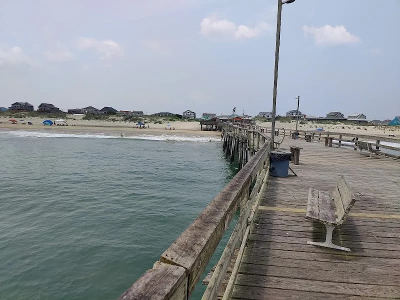 View of Outer Banks Fishing Pier in Nags Head, NC