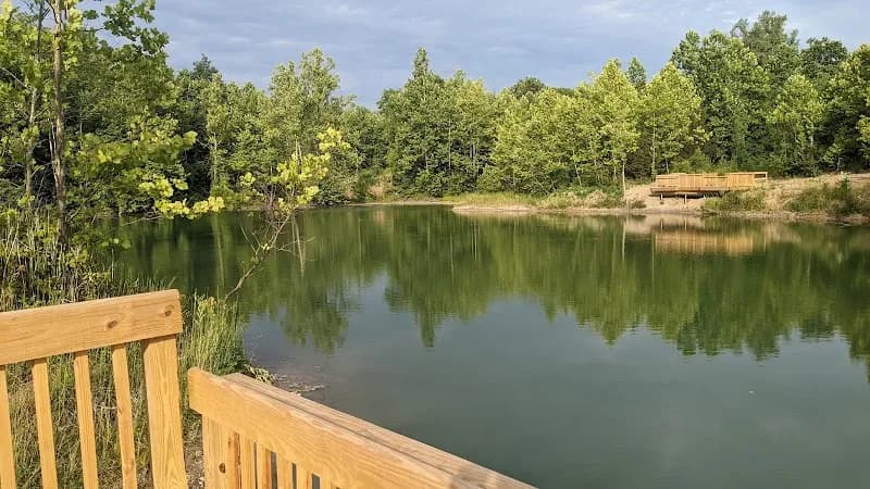 View of Overleys Worman Park in Zionsville, IN