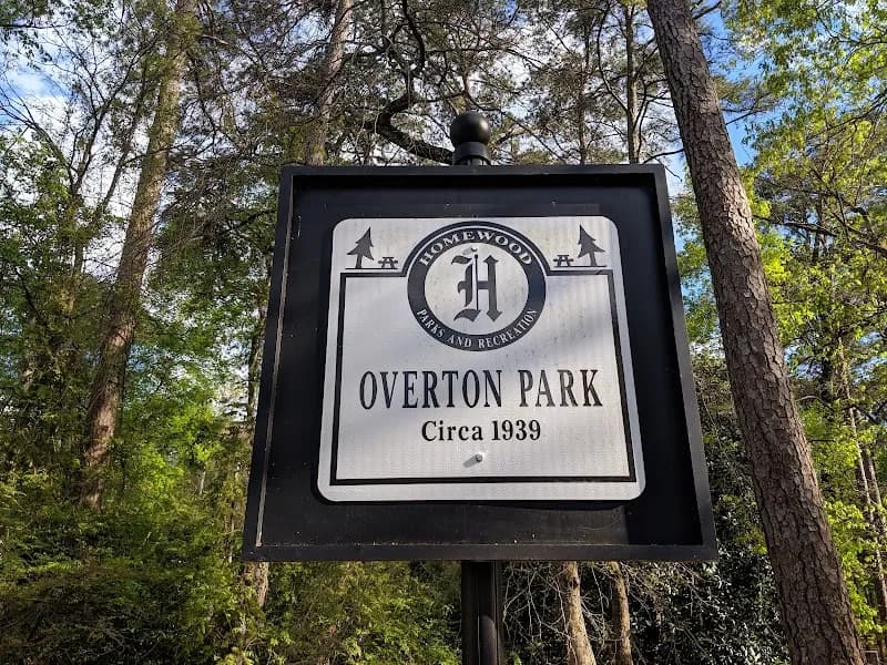 View of Overton Park in Homewood, AL