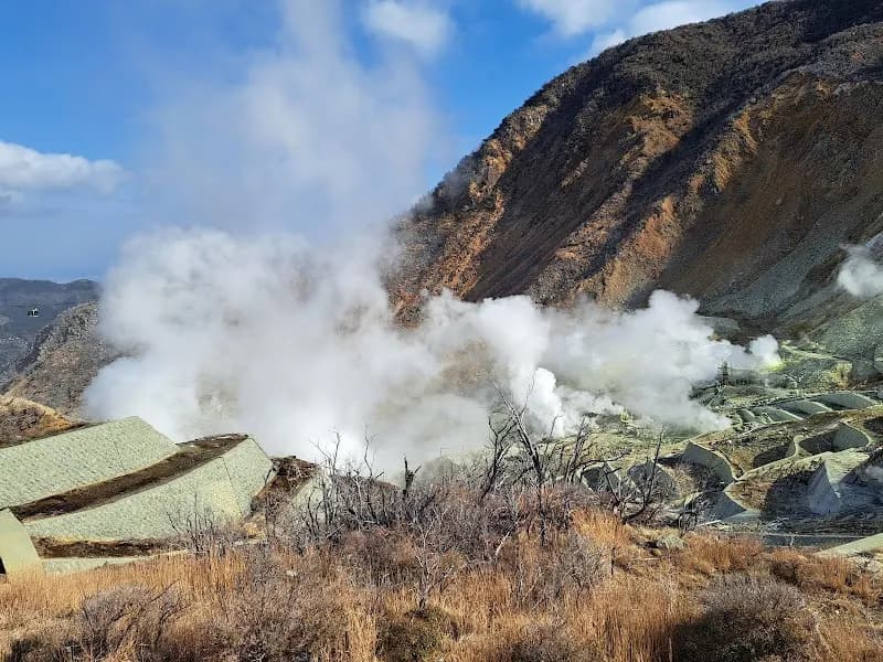 Owakudani tourist attraction in Hakone, Kanagawa
