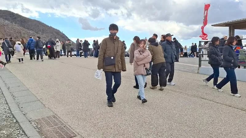 View of Owakudani in Hakone, Kanagawa