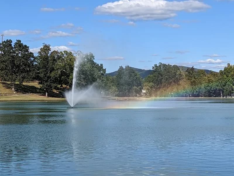 View of Oxford Lake in Oxford, AL