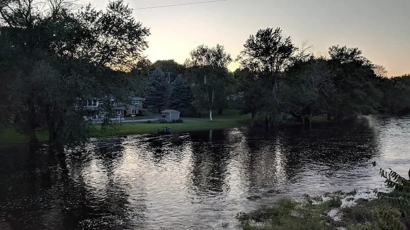 Ozaukee Interurban Trail route in Cedarburg, WI