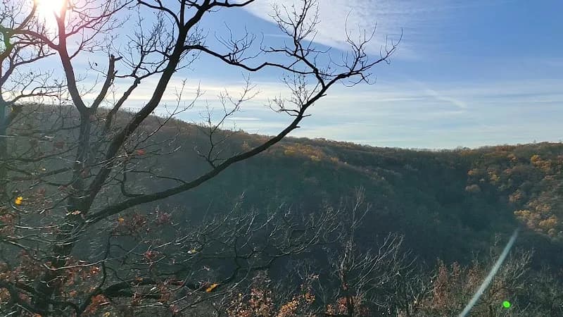 View of Přírodní rezervace Šance in Krč, CZ