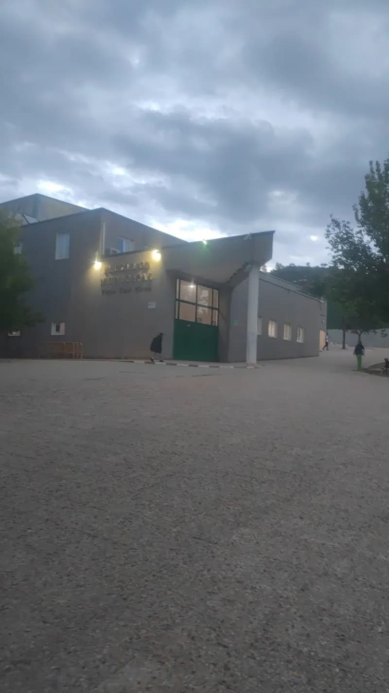 View of Pabellón Municipal Pablo Cusí Sierra El Planell in Buñol, V