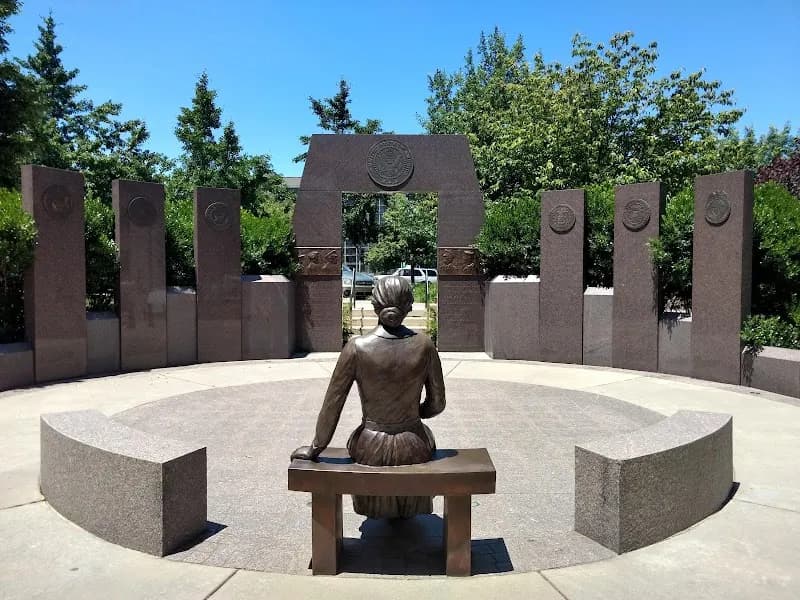 View of Pack Square Park in Asheville, NC