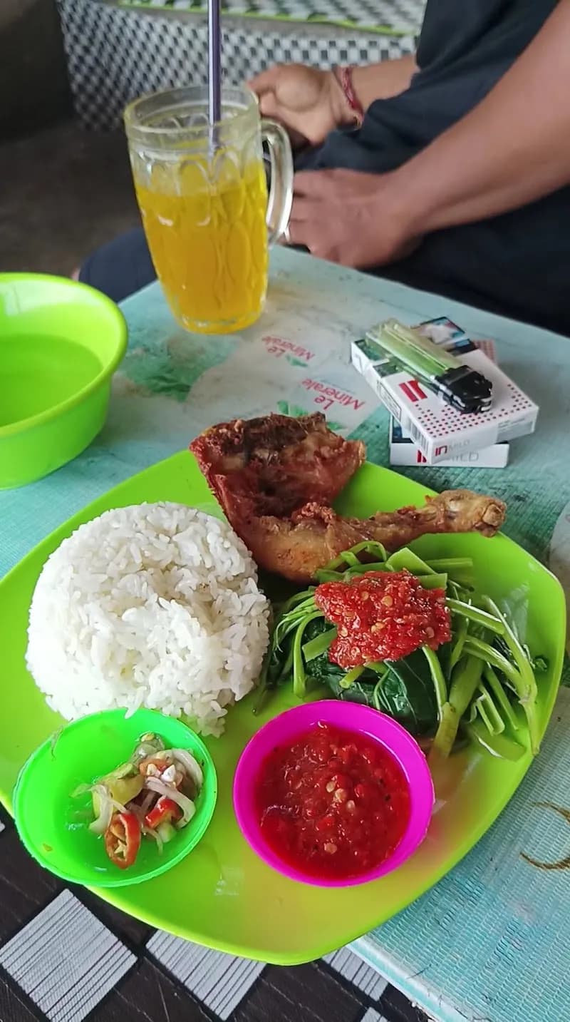 View of Padang Bai Village Market & Food Stalls in Padang Bai, Bali