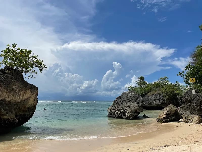 Padang Padang Beach beach in Seminyak, Bali