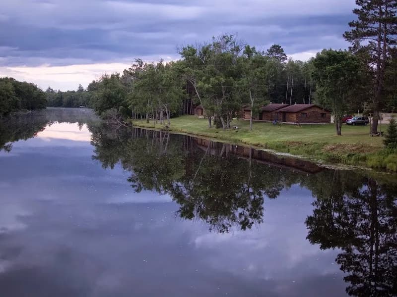 View of Paint River Landing in Crystal Falls, MI