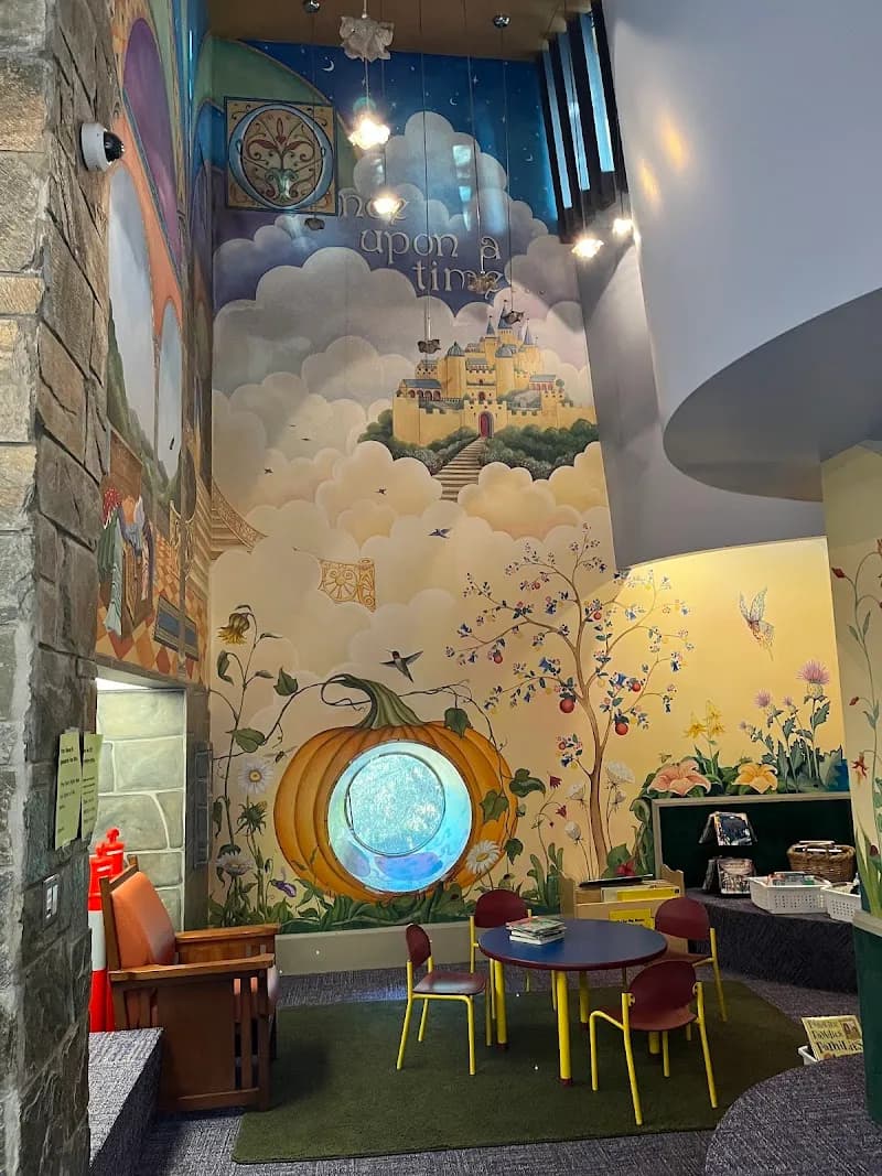 View of Palisades Branch Library in Pacific Palisades, CA