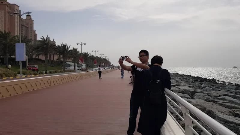 View of Palm Jumeirah Beach Park in Palm Jumeirah, Dubai
