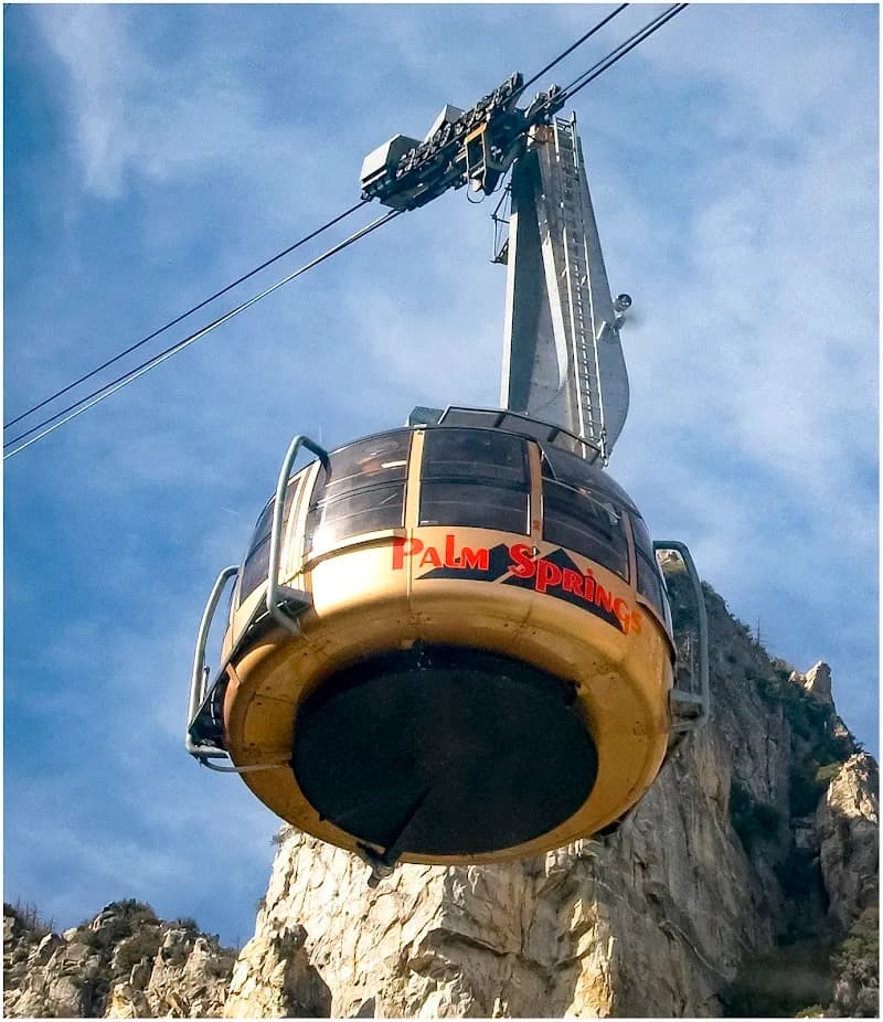 Palm Springs Aerial Tramway hiking area in Palm Springs, CA