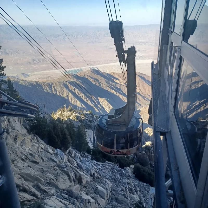 View of Palm Springs Aerial Tramway in Palm Springs, CA