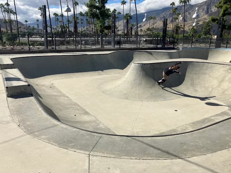 Palm Springs Skate Park skateboard park in Palm Springs, CA