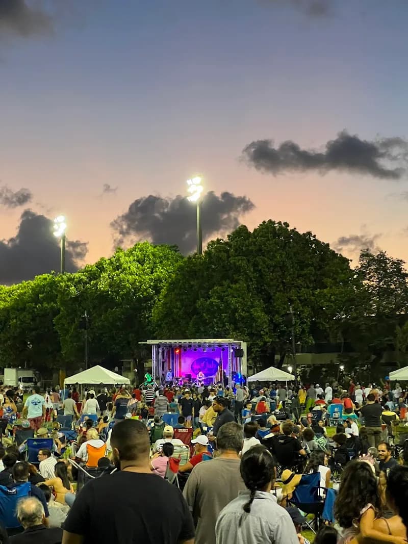View of Palmer Park in South Miami, FL