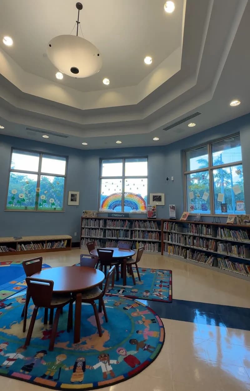 View of Palmetto Bay Branch Library in Cutler Bay, FL