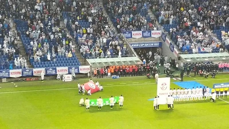 View of Panasonic Stadium Suita in Suita, Osaka