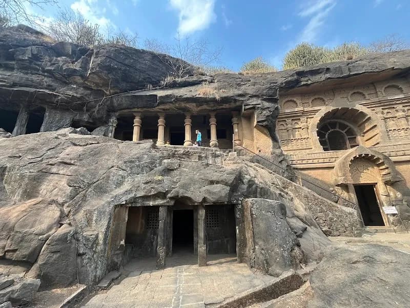 View of Pandav Caves Trail in Dombivali, MH