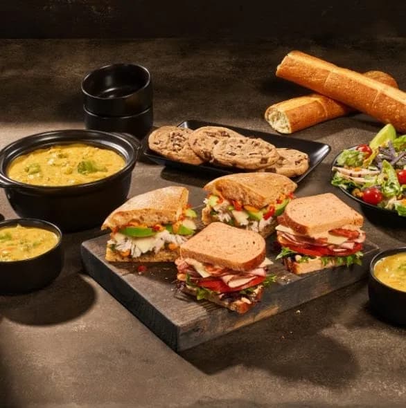 View of Panera Bread in Owings Mills, MD