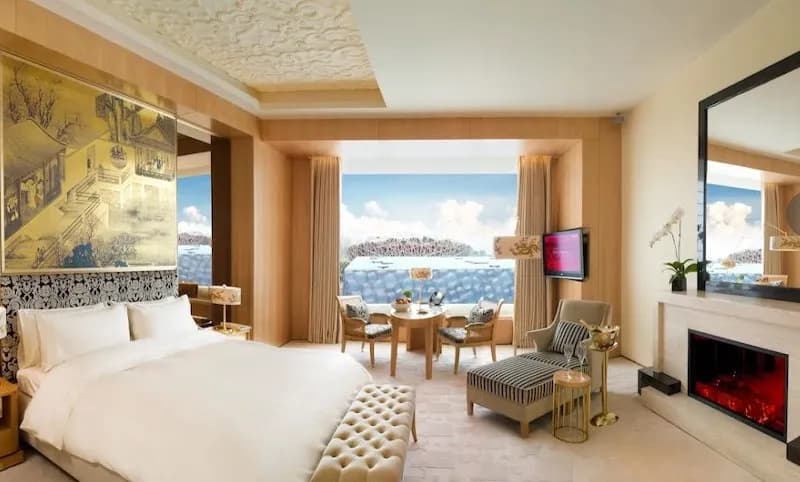 View of Pangu Plaza Family Fun Zone in Chaoyang District, Beijing