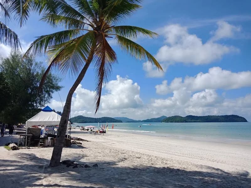 Pantai Cenang beach in Langkawi, KD