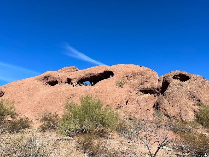 View of Papago Park in Tempe, AZ