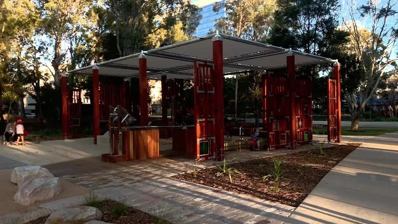 View of Paperbark Playground in Parramatta, NSW