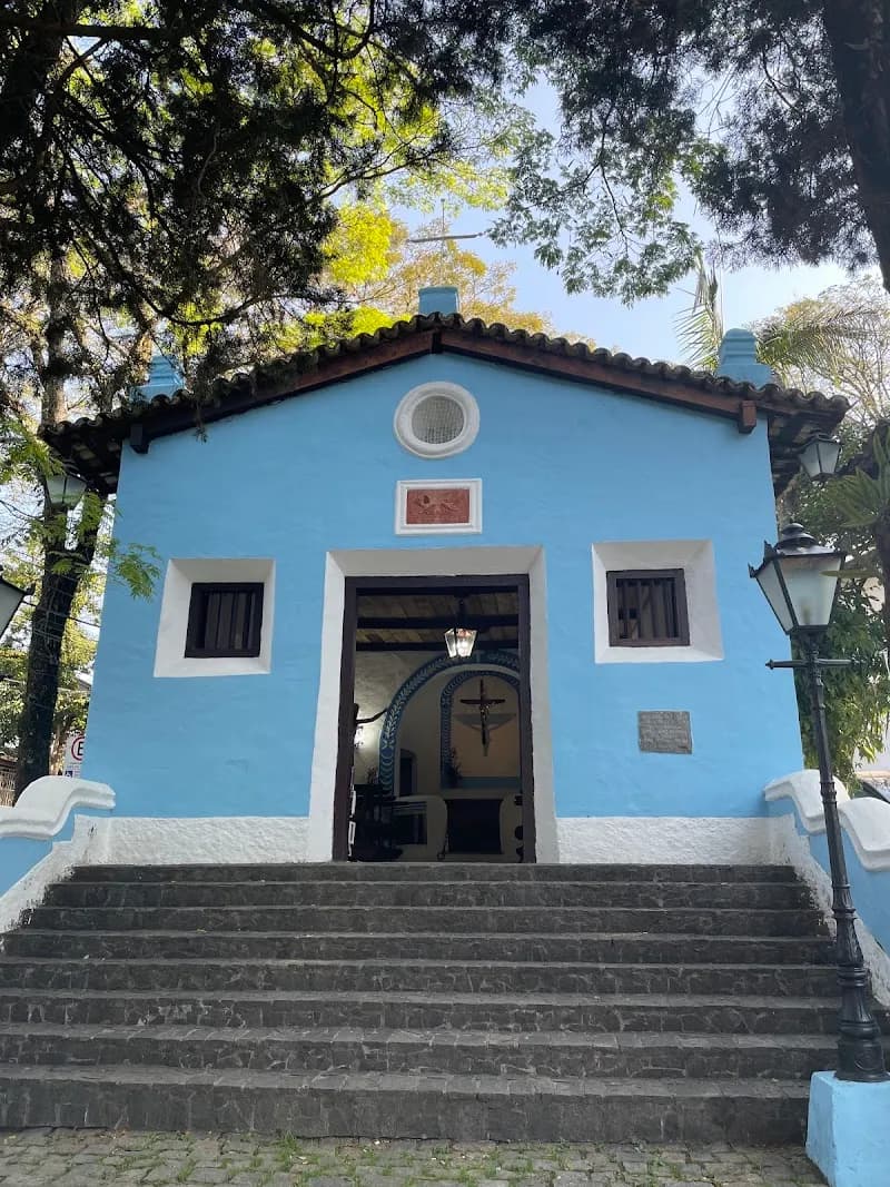 View of Paróquia Nossa Senhora do Rosário in Embu das Artes, SP
