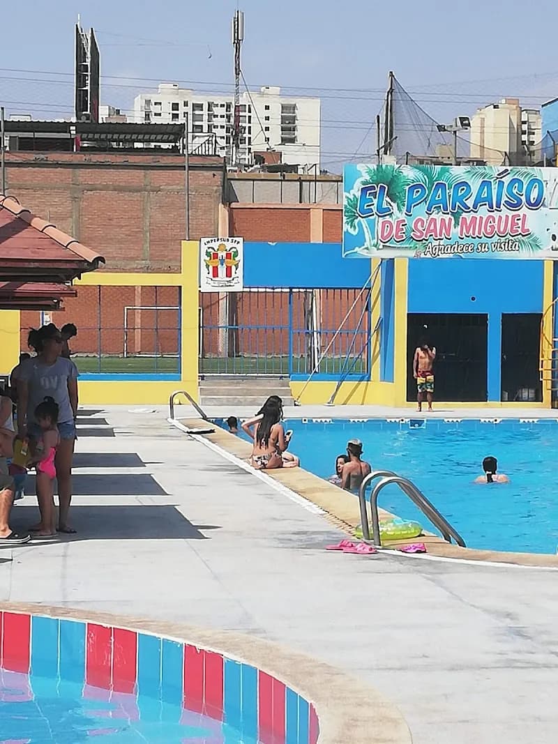 View of Paradise of San Miguel (Ex El Tambo) in San Miguel, Lima