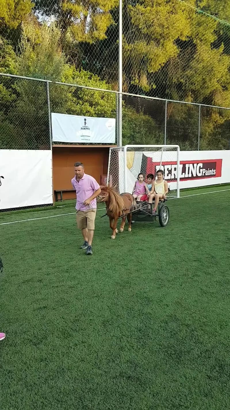 View of Paradise Park in Acharnes, AT