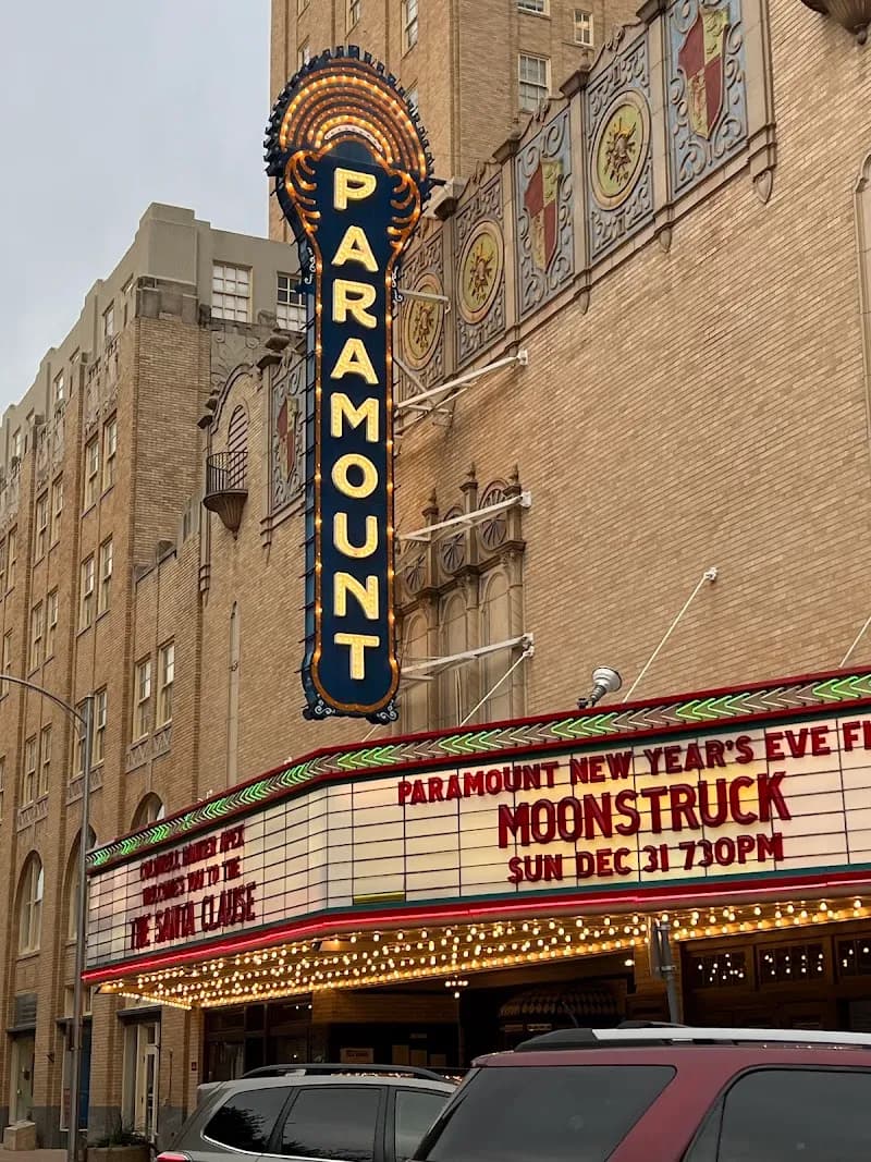 Paramount Theatre performing arts theater in Abilene, TX