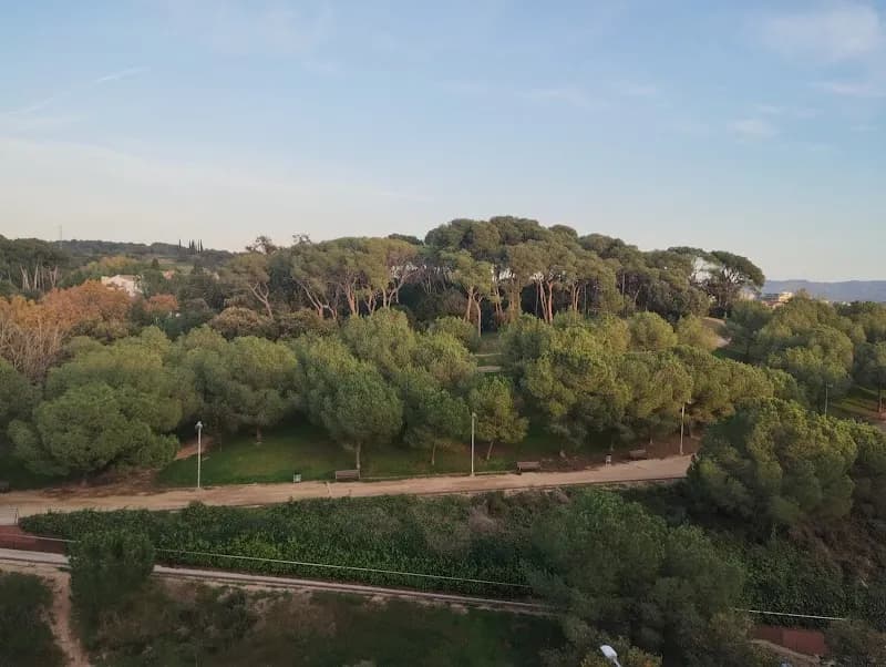 View of Parc de Ca n’Oriol in Rubí, CT
