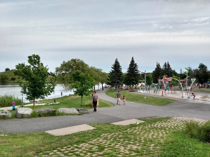 View of Parc de la Cité in Longueuil, QC