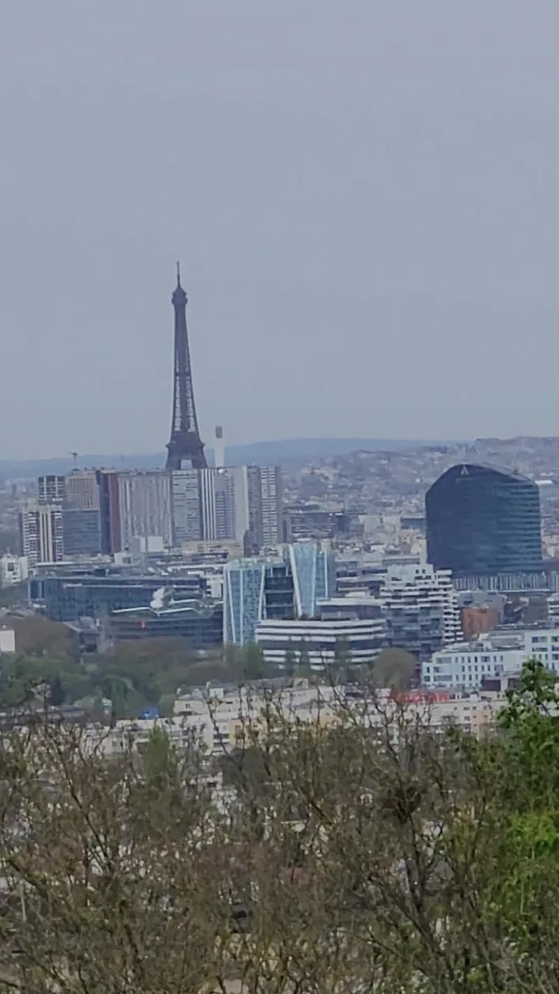 View of Parc de la Ferme in Meudon, IDF