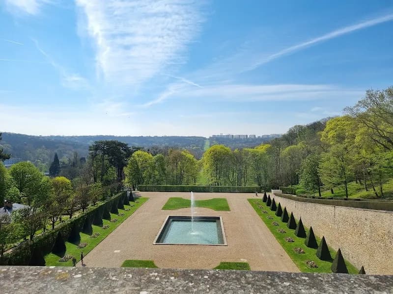 View of Parc de la Ferme in Meudon, IDF