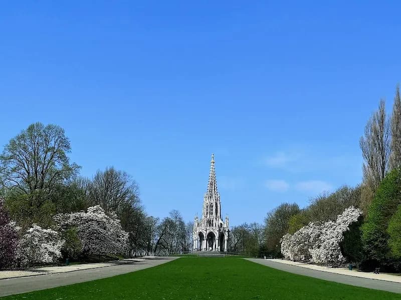 Parc de Laeken - Royal Parc park in Laeken, BRU