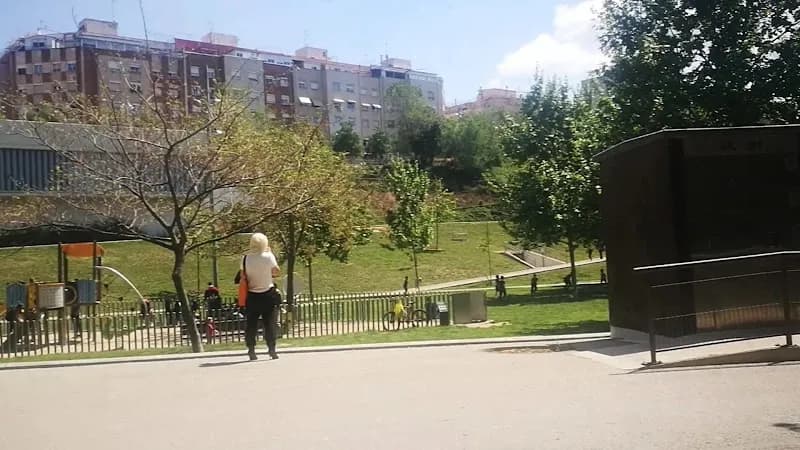 View of Parc de Vallparadís in Terrassa, CT