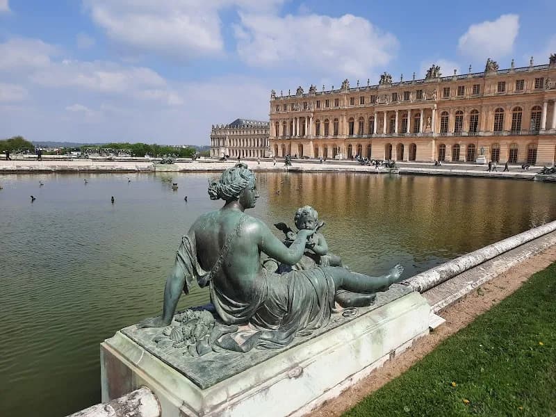 View of Parc de Versailles in Versailles, IDF