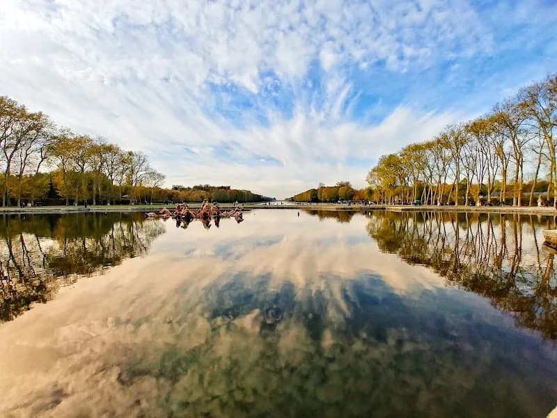 View of Parc de Versailles in Versailles, IDF