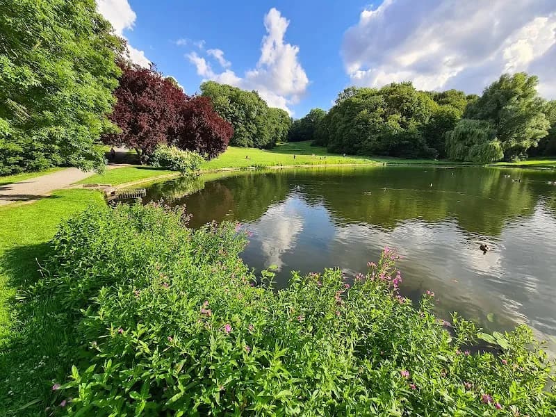 Parc de Woluwe park in Woluwe-Saint-Lambert, BRU